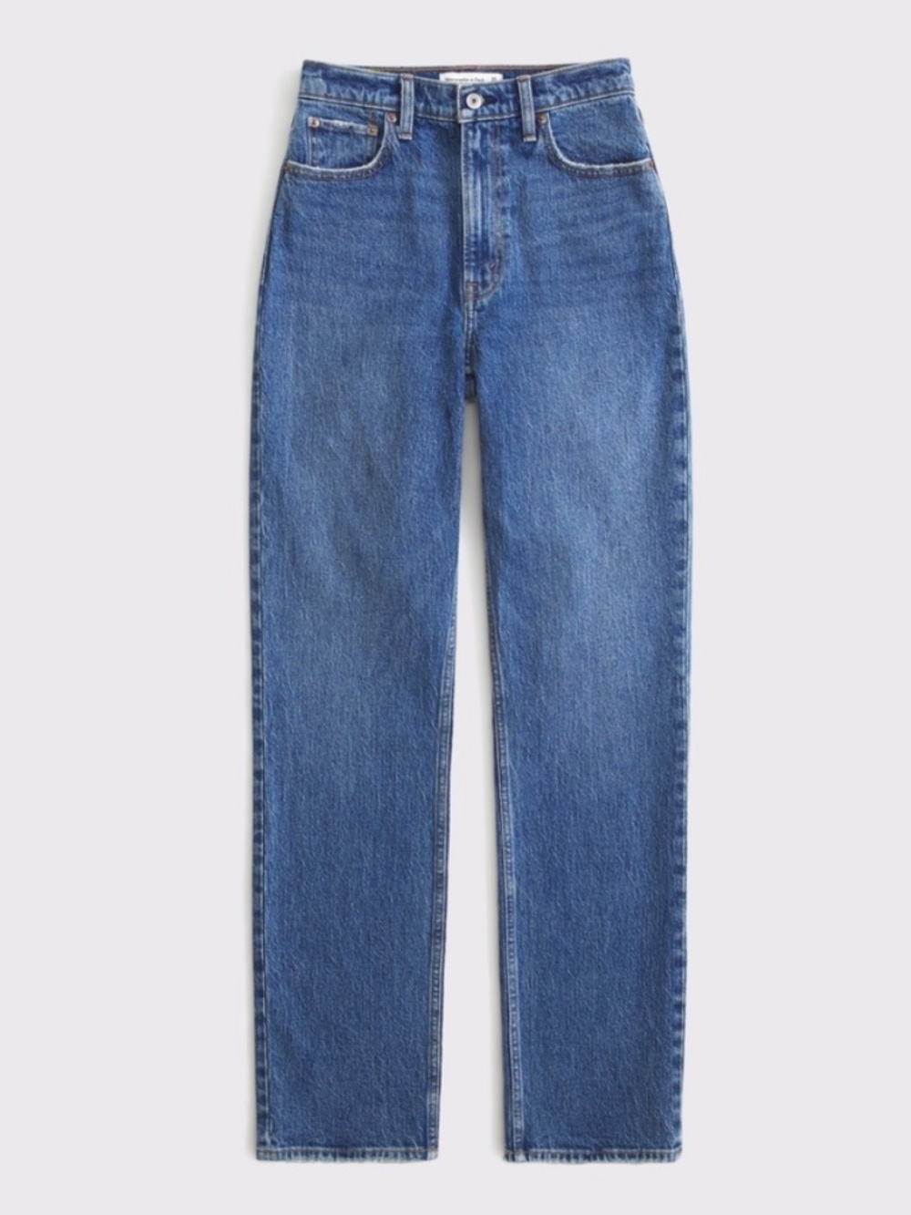 Abercrombie and fitch ultra high rise 90s straight jean